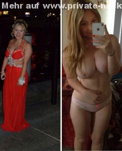 sexy milf macht ein nackt selfie von sich fuer whatsapp