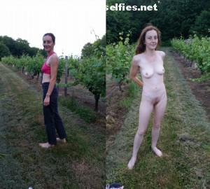 public nudity nude in public frau zieht sich oeffentlich aus